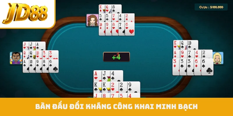 Bàn đấu đối kháng công khai minh bạch