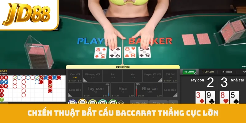Chiến thuật bắt cầu baccarat thắng cực lớn