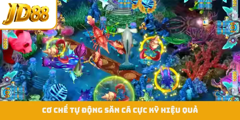 Cơ chế tự động săn cá cực kỳ hiệu quả