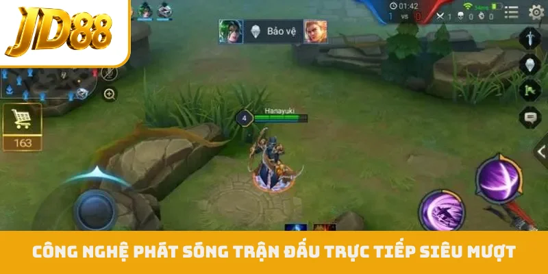Công nghệ phát sóng trận đấu trực tiếp siêu mượt