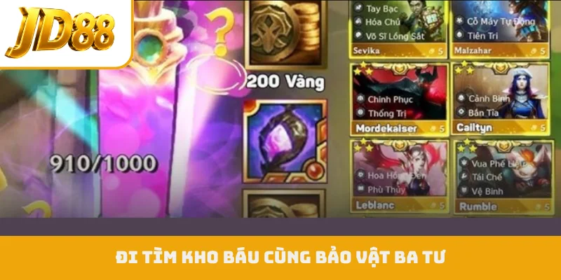 Đi tìm kho báu cùng Bảo Vật Ba Tư