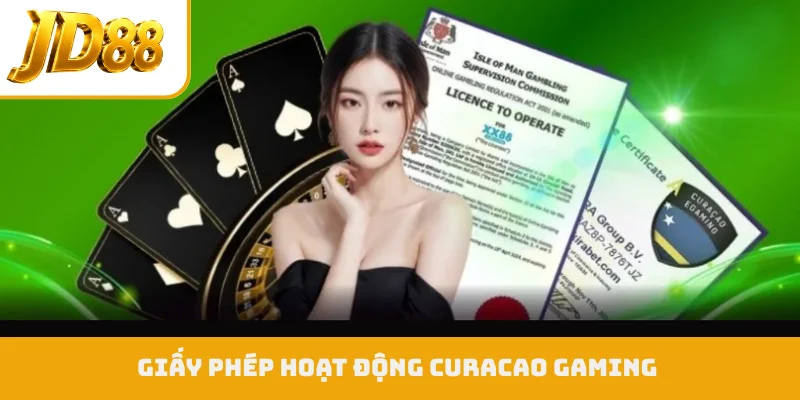 Giấy phép hoạt động Curacao Gaming